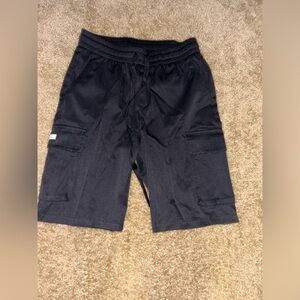 Men's Black Cargo Shorts